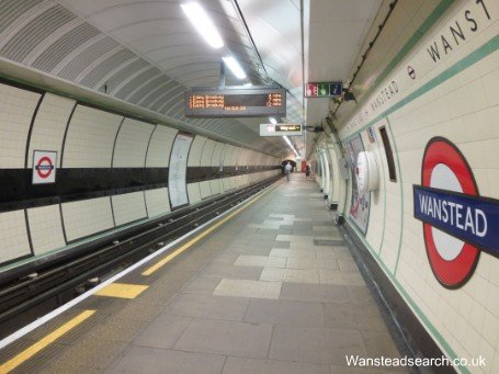 Platform 1 Wanstead Tube station